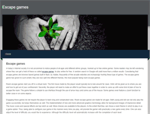 Tablet Screenshot of dailyescapegames.weebly.com