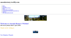 Desktop Screenshot of ansoniarotary.weebly.com