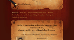 Desktop Screenshot of kerriwheatley.weebly.com