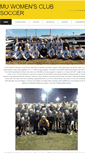 Mobile Screenshot of muwomensclubsoccer.weebly.com