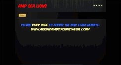 Desktop Screenshot of ampsealions.weebly.com