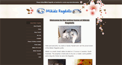 Desktop Screenshot of mikidzcats.weebly.com