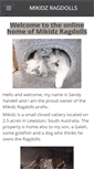 Mobile Screenshot of mikidzcats.weebly.com