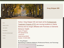 Tablet Screenshot of gregskippermd.weebly.com