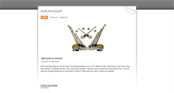 Desktop Screenshot of hurlingequip.weebly.com