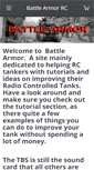 Mobile Screenshot of battlearmorrc.weebly.com