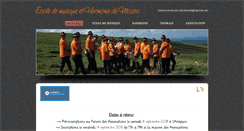 Desktop Screenshot of musiquemozac.weebly.com
