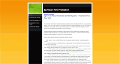 Desktop Screenshot of domesticfiresprinkler.weebly.com