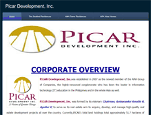 Tablet Screenshot of picardevelopment.weebly.com