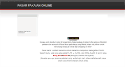 Desktop Screenshot of pasarkecik.weebly.com