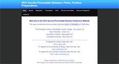 Desktop Screenshot of 2012vpdconference.weebly.com