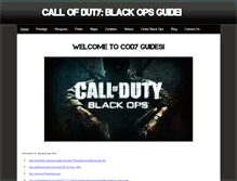 Tablet Screenshot of cod7.weebly.com