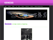 Tablet Screenshot of genesisgroup.weebly.com