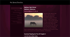Desktop Screenshot of mrsbarnesbronchos.weebly.com