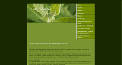 Desktop Screenshot of cjamesscience.weebly.com