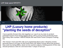 Tablet Screenshot of lphsolarpanelripoff.weebly.com