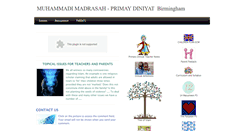 Desktop Screenshot of madressa.weebly.com