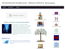 Tablet Screenshot of madressa.weebly.com