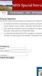 Mobile Screenshot of mhsspecialservices.weebly.com