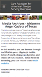 Mobile Screenshot of airborneangelcadets.weebly.com