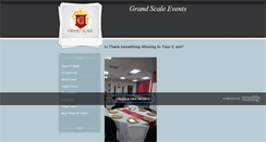 Desktop Screenshot of grandscaleevents.weebly.com