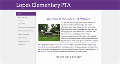 Desktop Screenshot of lopezpta.weebly.com