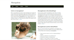 Desktop Screenshot of massagedyna.weebly.com