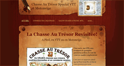 Desktop Screenshot of chasse-au-tresor-vtt-feracheval.weebly.com