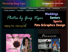 Tablet Screenshot of photosbygregviger.weebly.com