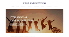 Desktop Screenshot of jesusriverfest.weebly.com