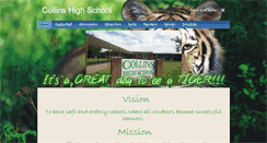 Desktop Screenshot of collinshs.weebly.com