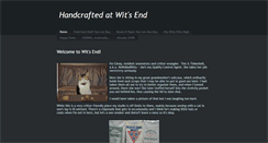 Desktop Screenshot of handcraftedatwitsend.weebly.com