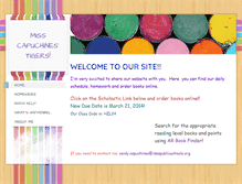 Tablet Screenshot of capuchines.weebly.com