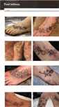 Mobile Screenshot of foottattoosgallery.weebly.com