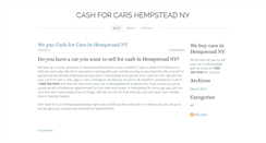 Desktop Screenshot of cashforcarshempstead.weebly.com