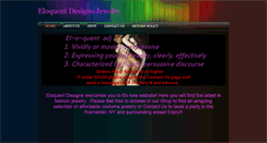 Desktop Screenshot of eloquentdesignsjewelry.weebly.com