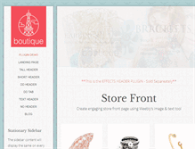 Tablet Screenshot of boutiquemltemplatedemo.weebly.com