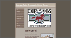 Desktop Screenshot of couragereins.weebly.com