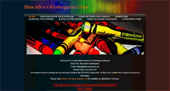 Desktop Screenshot of missallenskindergartenclass.weebly.com