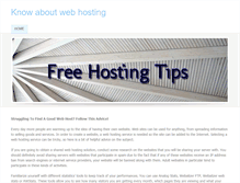 Tablet Screenshot of freehostingtips.weebly.com