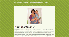 Desktop Screenshot of perkinscareers.weebly.com