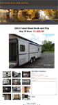 Mobile Screenshot of 2003forestriverworkandplay.weebly.com