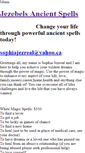 Mobile Screenshot of jezebelspells.weebly.com
