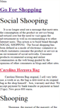 Mobile Screenshot of go4shopping.weebly.com