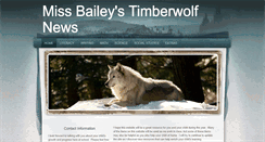 Desktop Screenshot of missbaileysclass.weebly.com