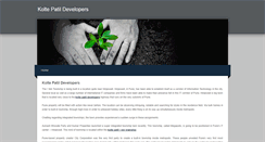 Desktop Screenshot of koltepatildevelopers.weebly.com