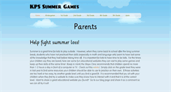 Desktop Screenshot of kpssummergames.weebly.com