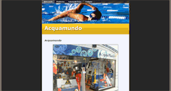Desktop Screenshot of acquamundo.weebly.com