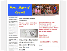 Tablet Screenshot of mrsmmathis.weebly.com