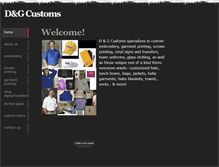 Tablet Screenshot of dgcustom.weebly.com